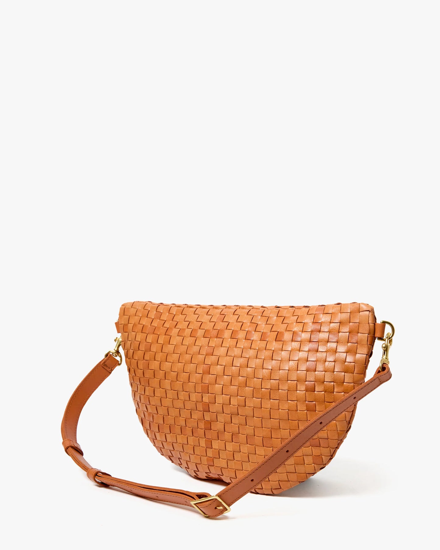 Clare V. - Grande Fanny Woven Checker Natural