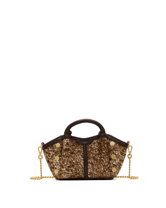 Hammit Paul Small Speckled Calf/Brushed Gold