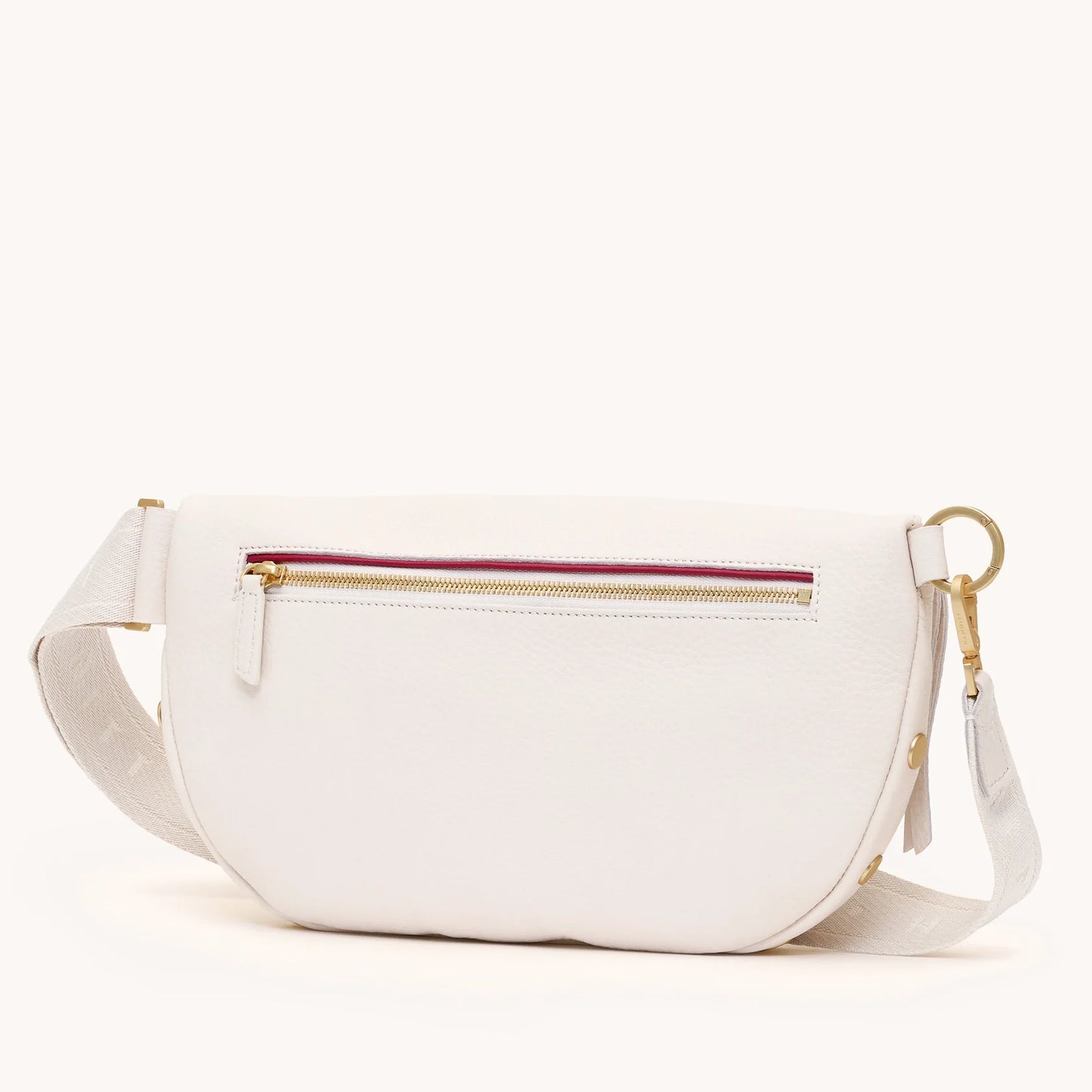 Hammitt Charles Crossbody Large Calla Lily White/Brushed Gold