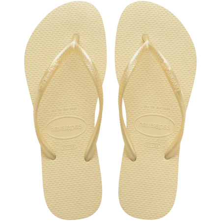 Havaianas Women's Slim Flip Flop - buttercream