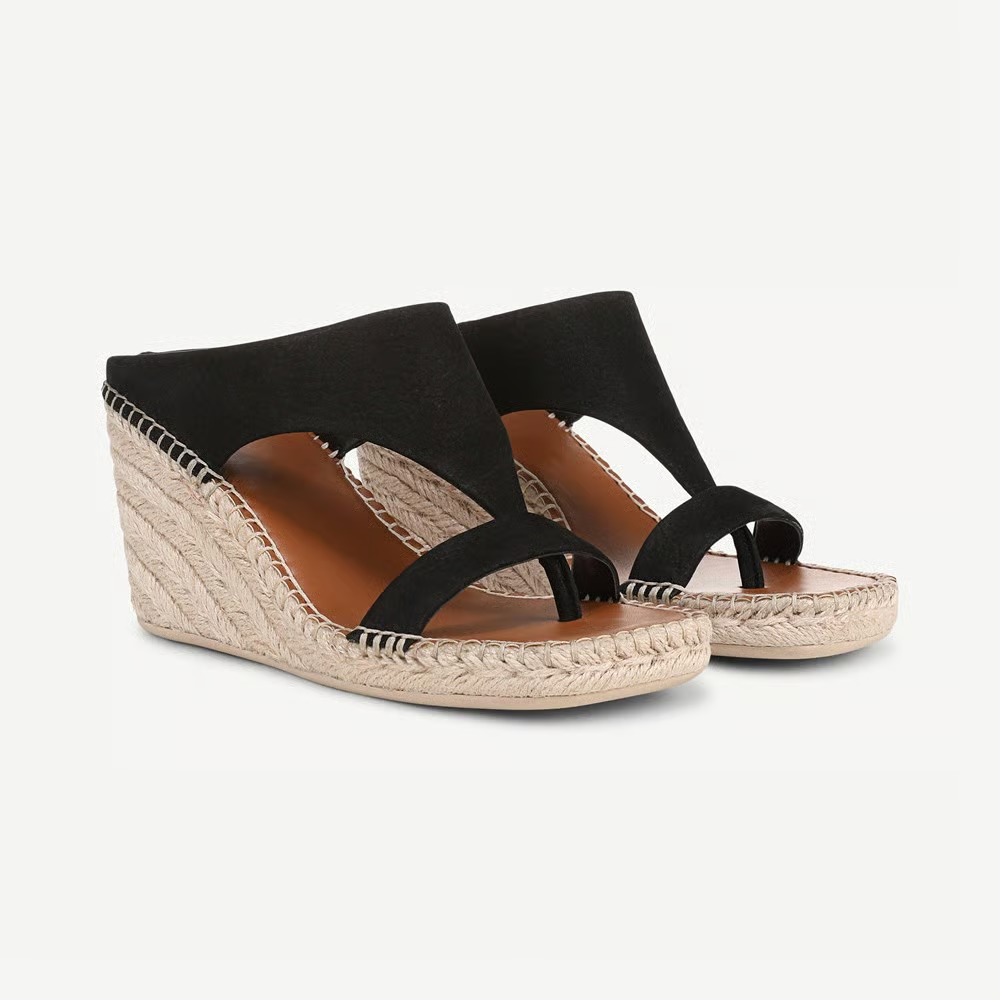 Franco Farren Espadrille in Black