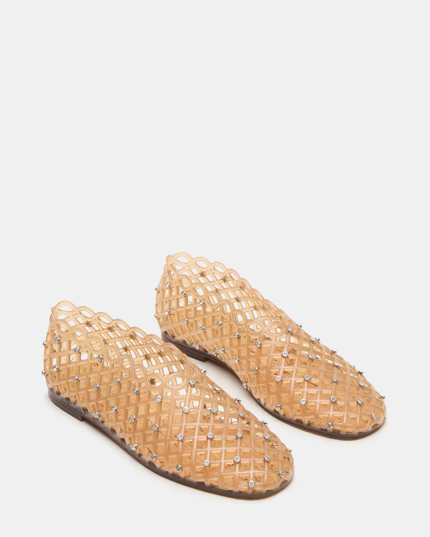 Steve Madden Grove Tan Rhinestones
