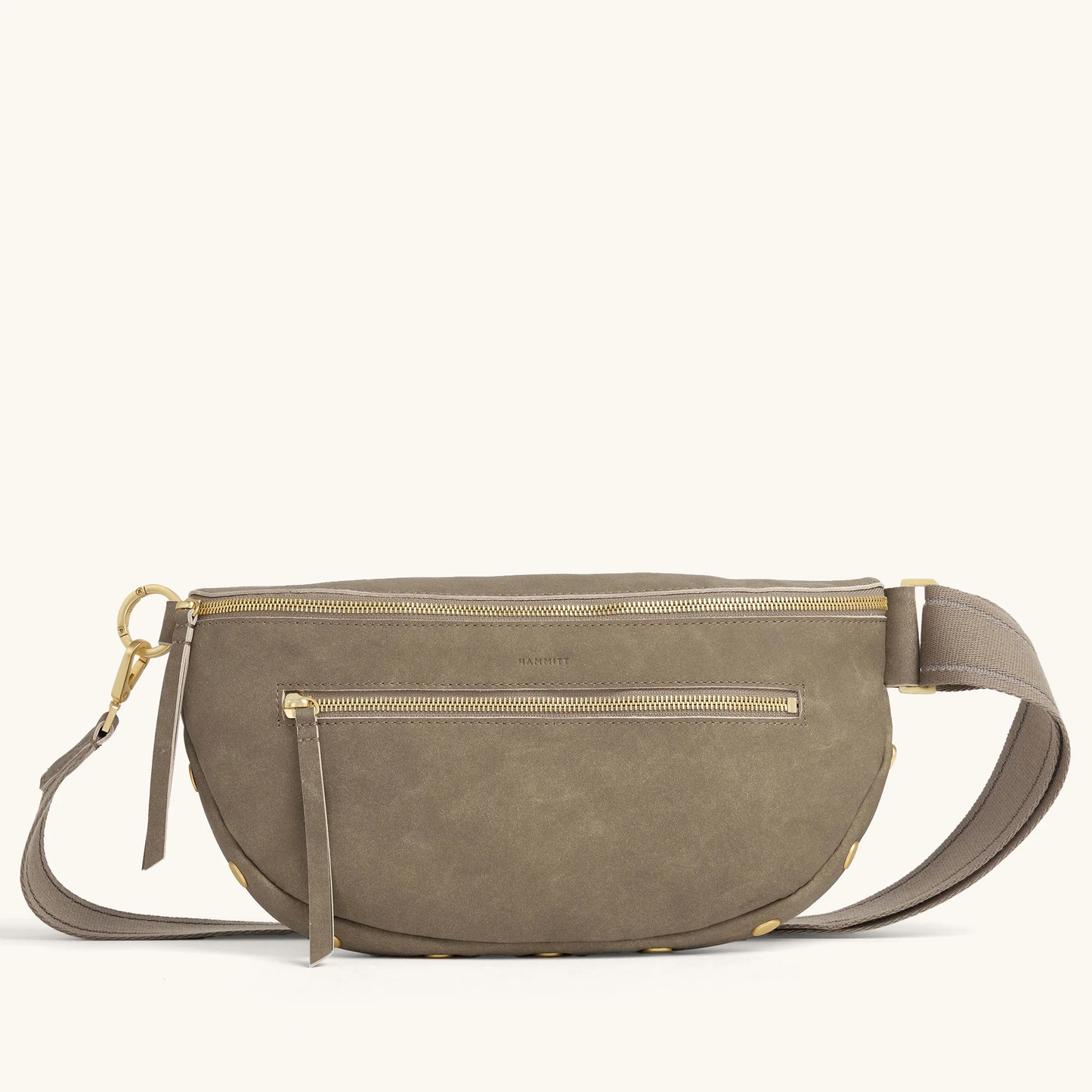 Hammitt Charles Crossbody Med Pewter/Brushed Gold