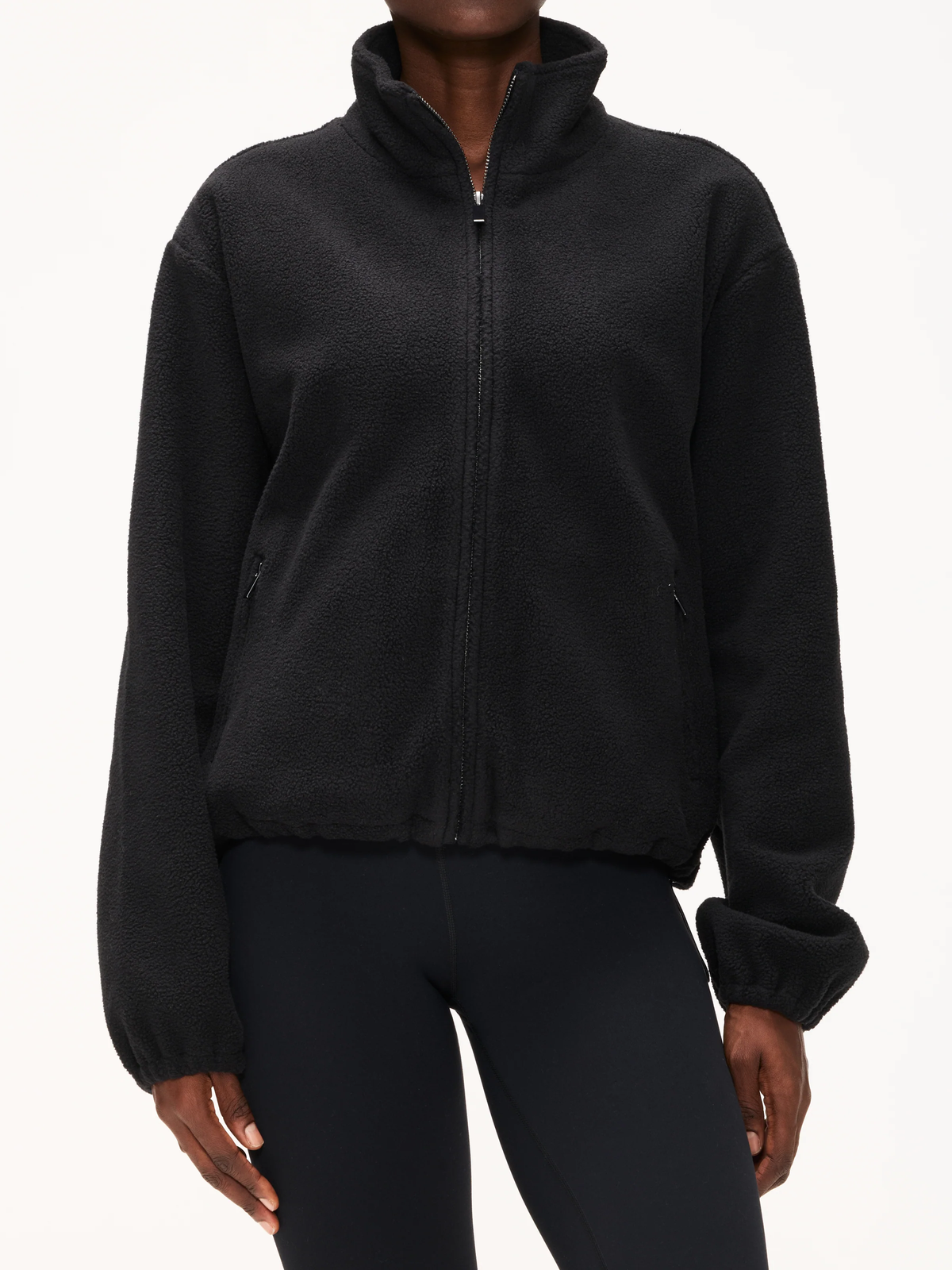 ALLFENIX Soft Fleece Jacket - Black