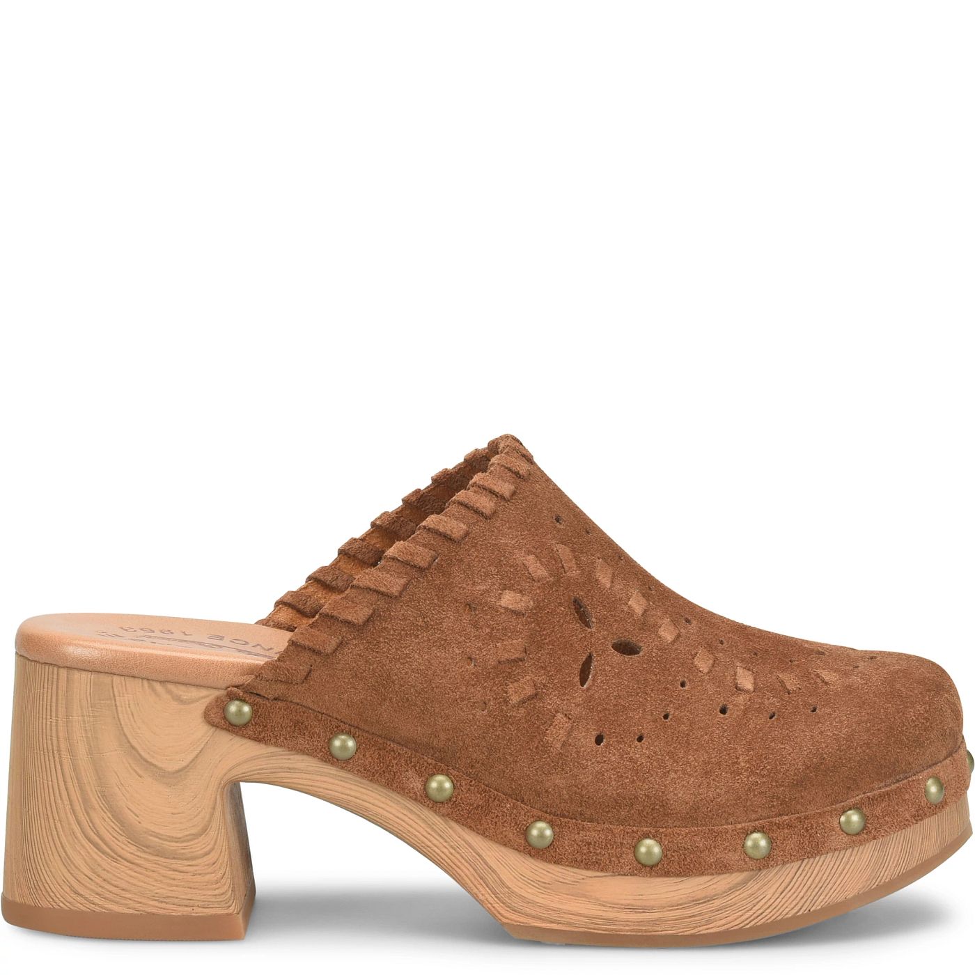 Kork-Ease Tomika Leaher Clog - Tan Suede