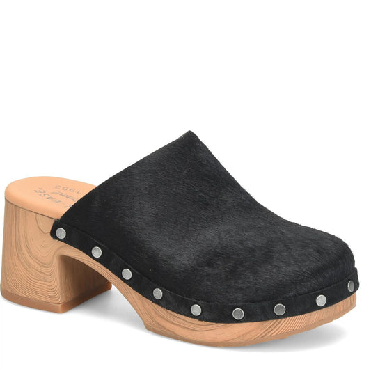 Kork-Ease Talisa Clog - Black Calf Hair
