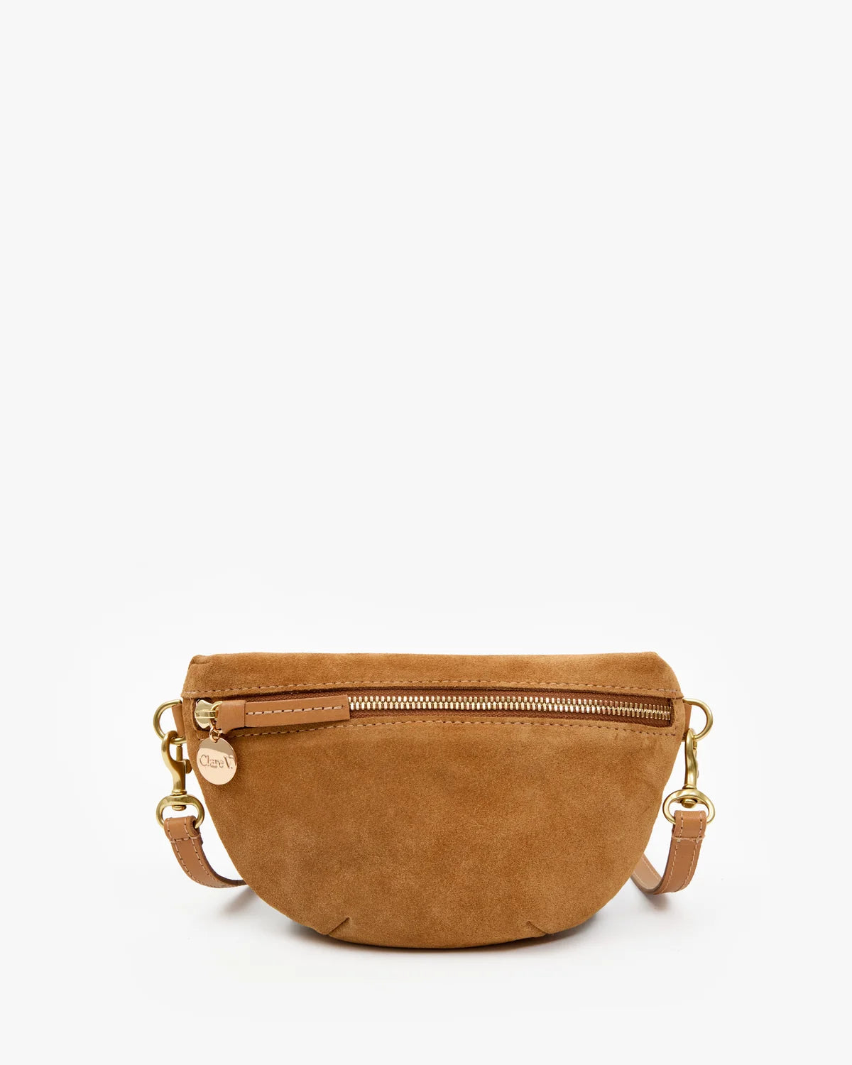 Clare V. Petite Fanny - Caramel Suede