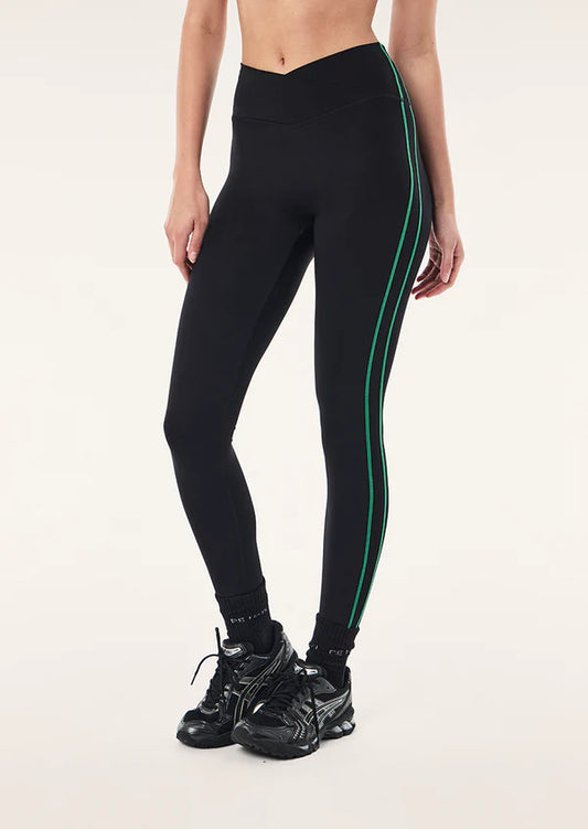 P.E. Nation Clarity Full Length Legging in Black & Amazon