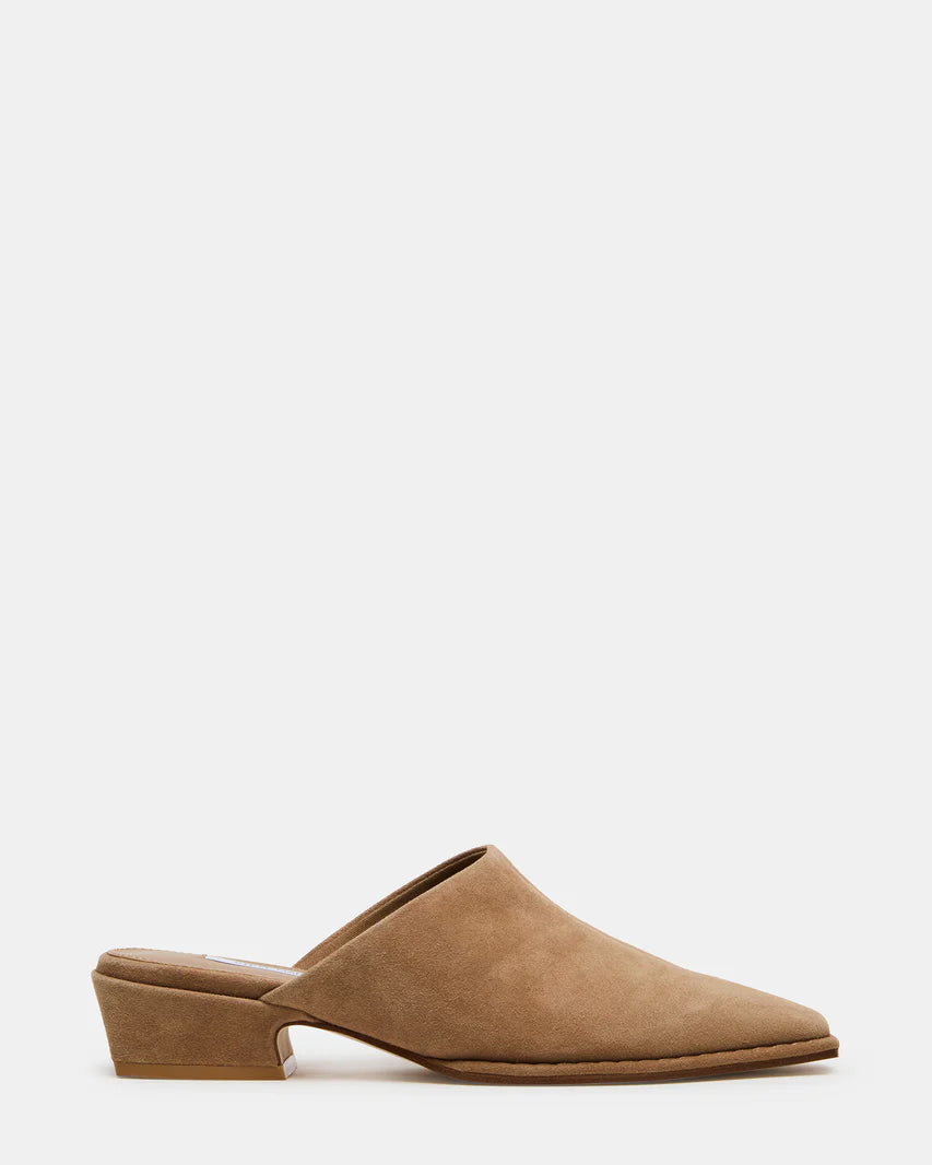 Steve Madden Dessa Mule Taupe Suede