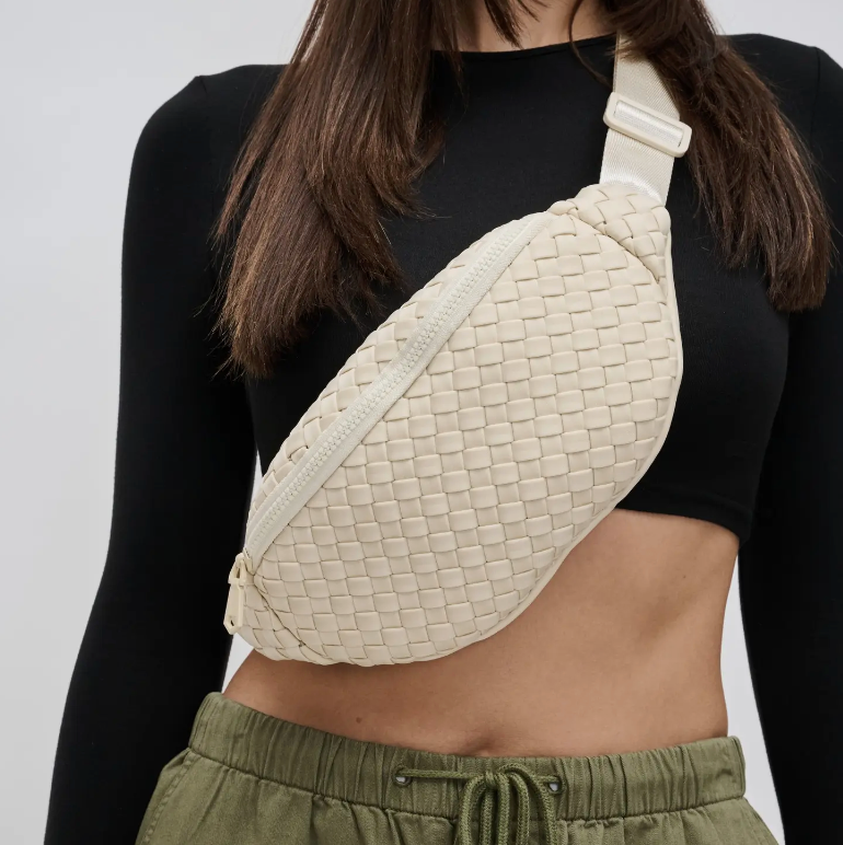 Sol and Selene Aim High Woven Neoprene Belt Bag