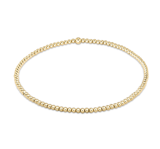 enewton Classic Gold Bead Bracelet