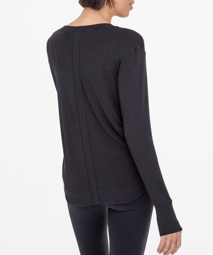 Sweet Soles Long Sleeve Top Black