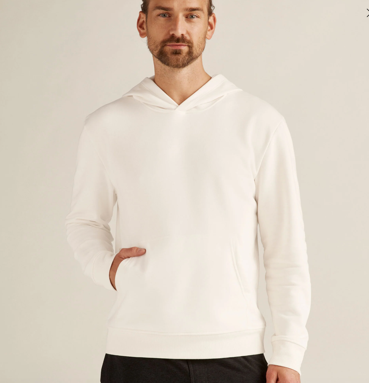 Men's Beyond yoga Everyday Hoodie Snow