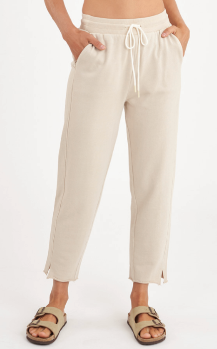 Thrive Societe Patch Washed Crop Pant