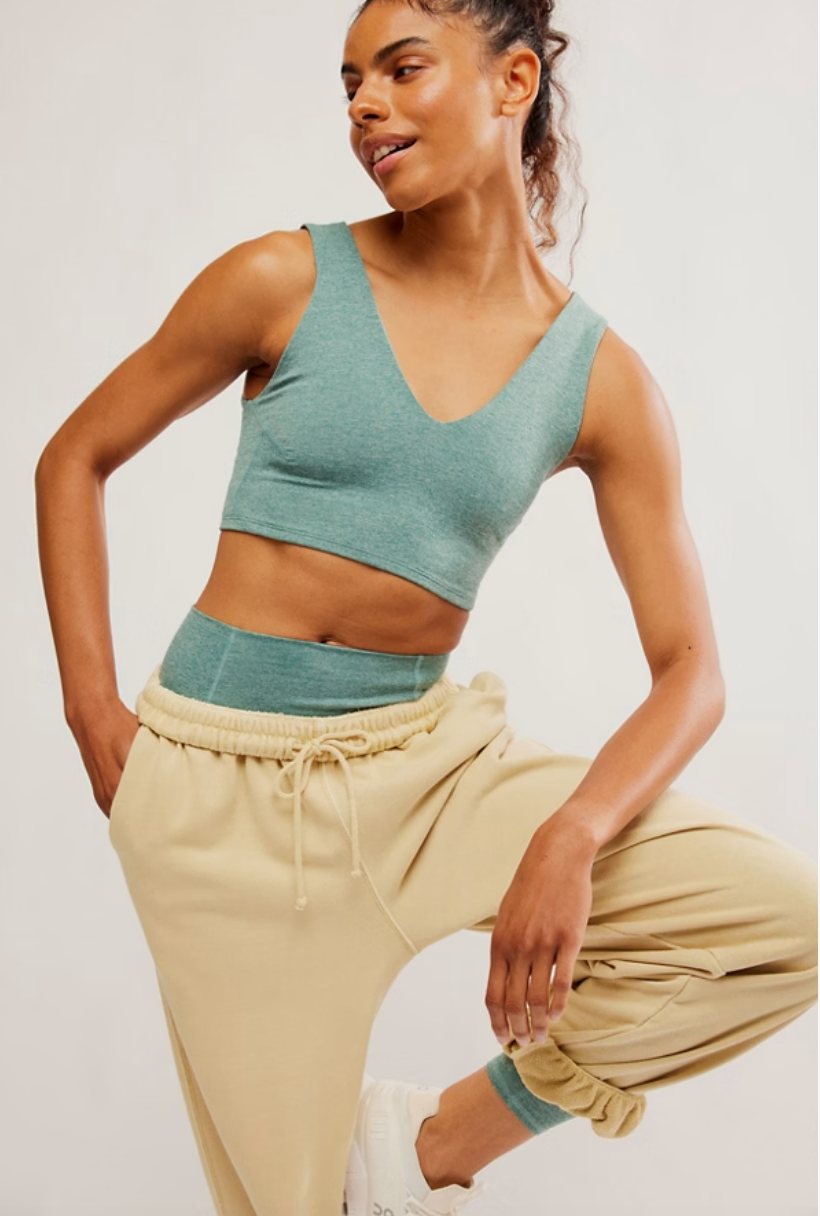 Free People Never Better Heather Crop