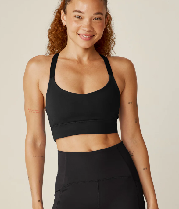 Beyond Yoga Power Beyond Strive Long Line Bra