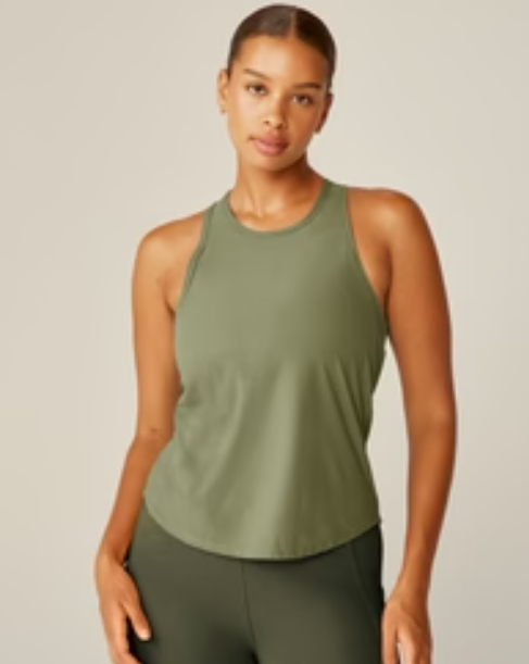 Beyond Yoga Power Beyond Light Resilient Tank Artichoke