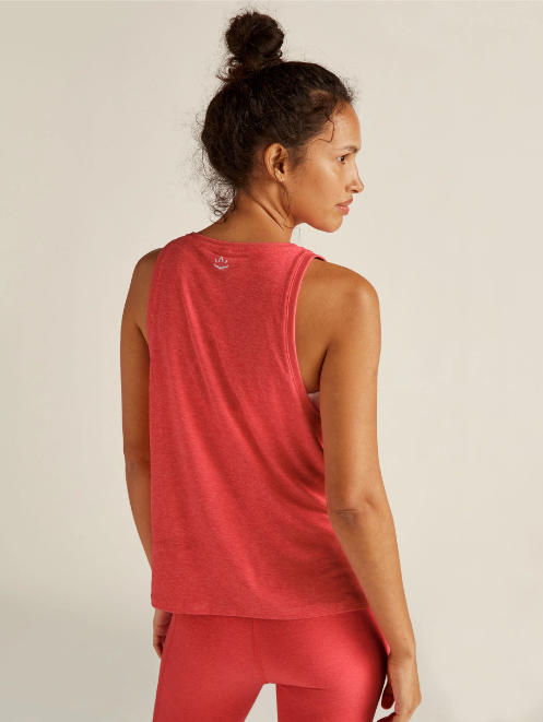 Beyond Yoga Rebalance Tank Coral