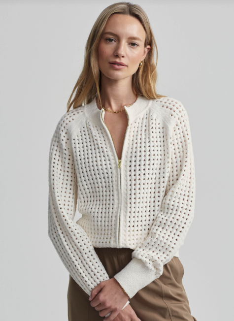 Varley Marta Boucle Knit Jacket