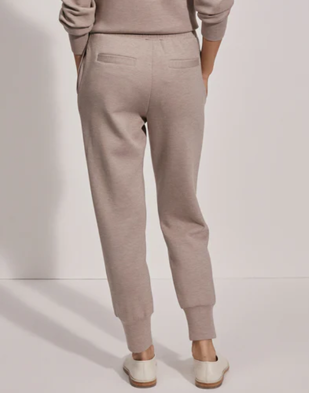 Varley The Slim Cuff Pant 25 Inch Taupe Marl