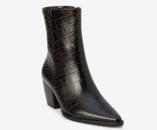 Matisse Caty Ankle Boot Espresso Croc