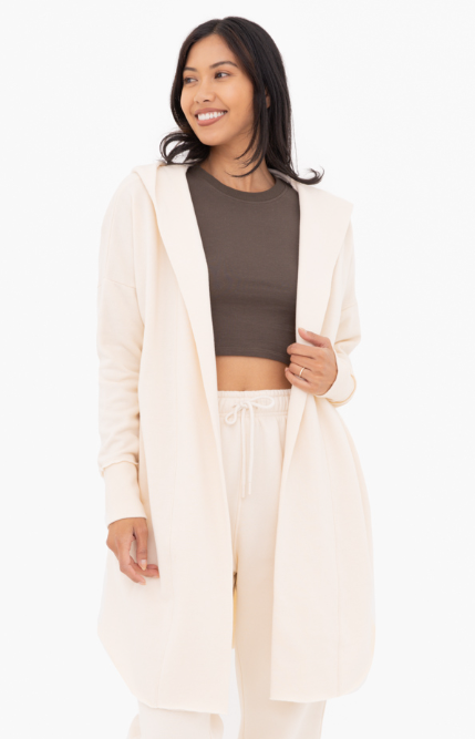 Sweet Soles Longline Cardigan Natural