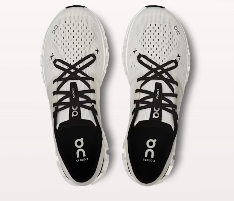 Men's On Running Cloud X 4 Ivory/Black