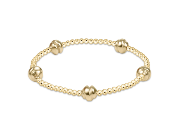 enewton Admire Small Gold 2.5 mm Bead Bracelet (Various Colors)
