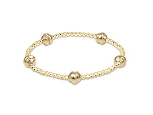 enewton Admire Small Gold 2.5 mm Bead Bracelet (Various Colors)