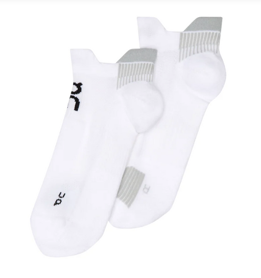 On Running Performance Run Sock Low Unisex White
