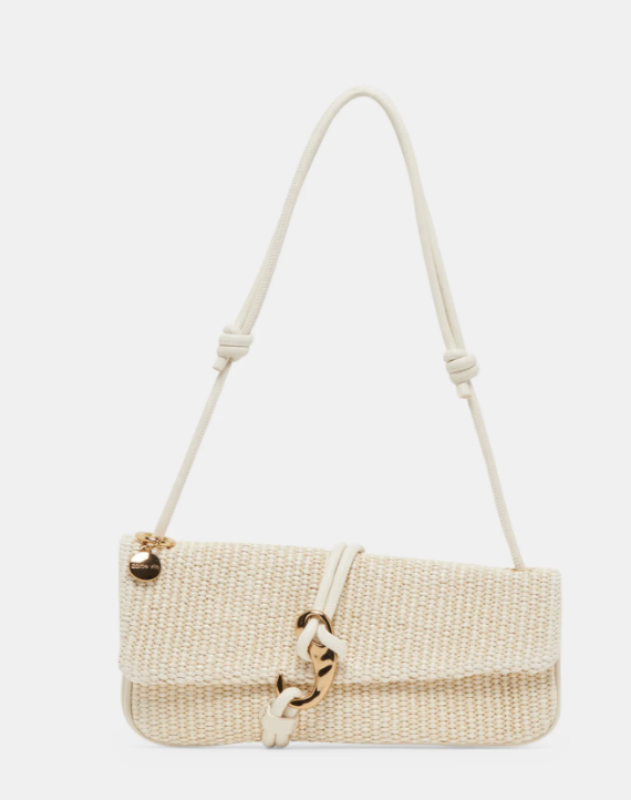 Dolce Vita Alice Shoulder Bag Raffia