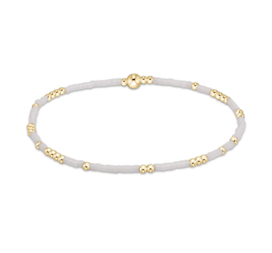 enewton Hope Unwritten Bracelet White