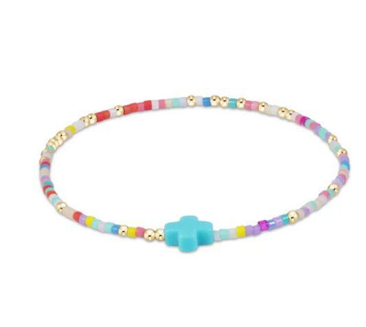 enewton Hope Unwritten Signature Cross Bracelet Hot Mess