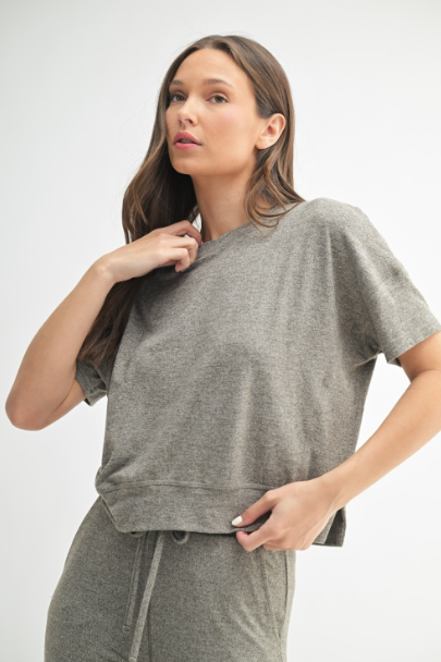Sweet Soles Brushed Hacci Dolman Top