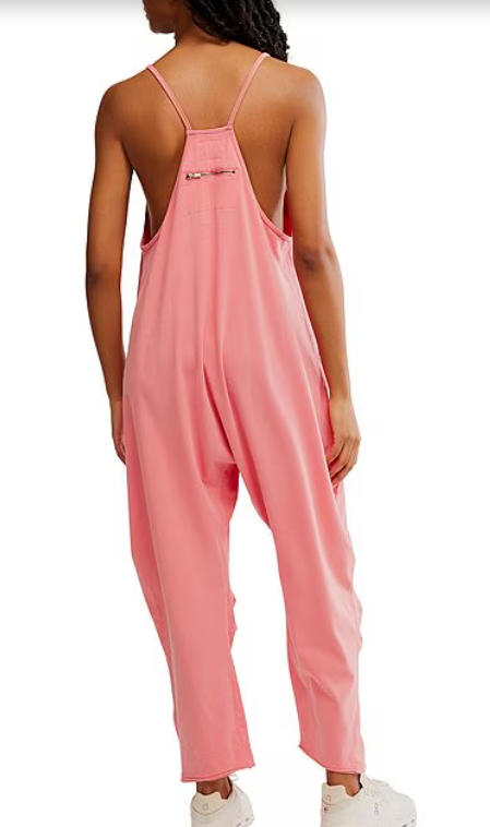 Free People Hot Shot Onsie Hibiscus