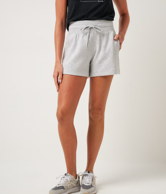 Travis Mathew Skyloft Tie Short Heather Light Grey