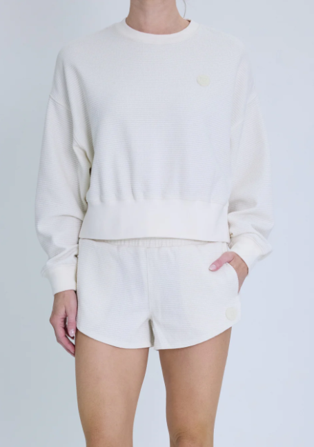 P.E. Nation Printemps Sweatshirt Whisper White