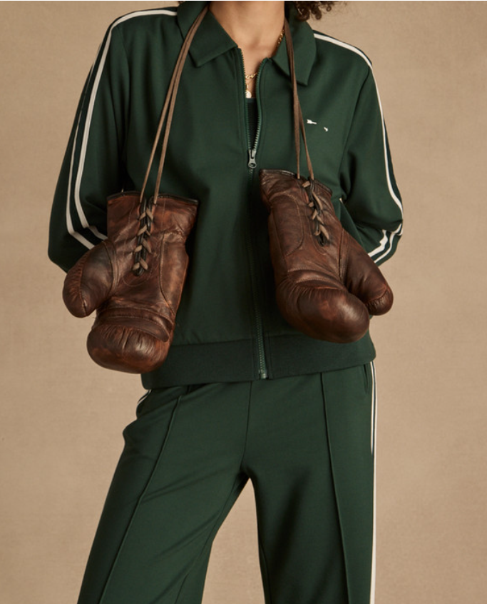 The Upside Cobra Peri Zip Jacket Racing Green
