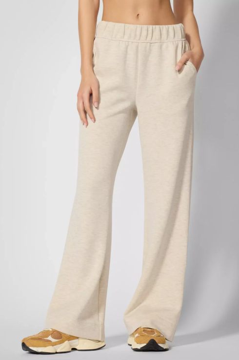 MPG  Women's Dreamweave Relaxed Pant Heathered Brown Rice