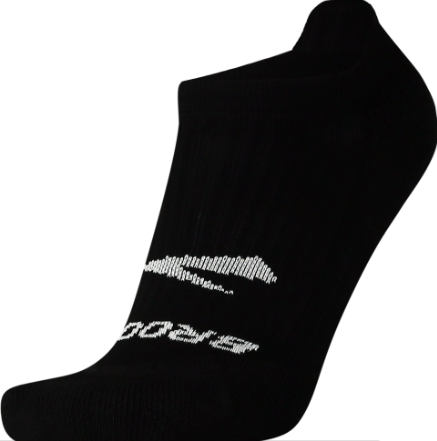 Brooks Ghost No Show  Socks-Black