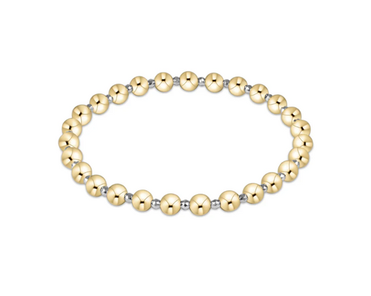 enewton Bright  Hematite Grateful Pattern  bracelet 5mm