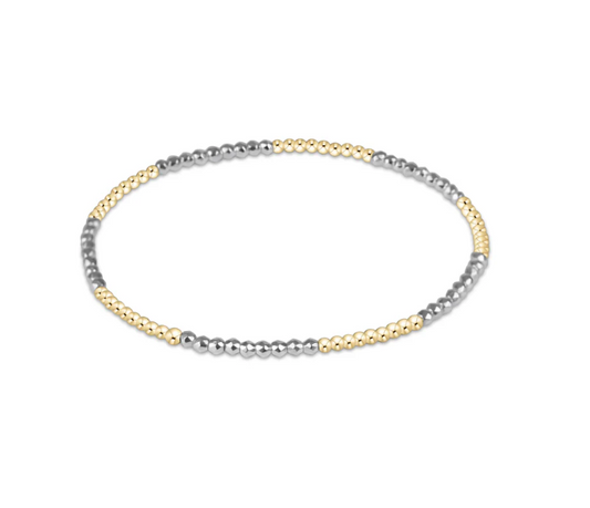 enewton Blissful Pattern 2mm Bead Bracelet