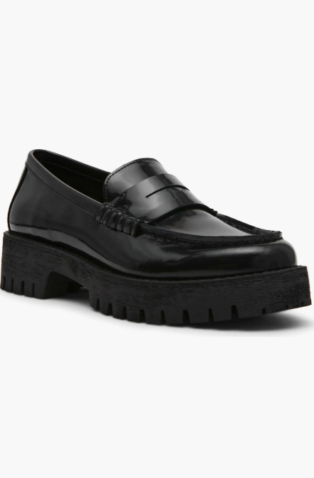 Steve Madden Langsten Penny Loafer -Black