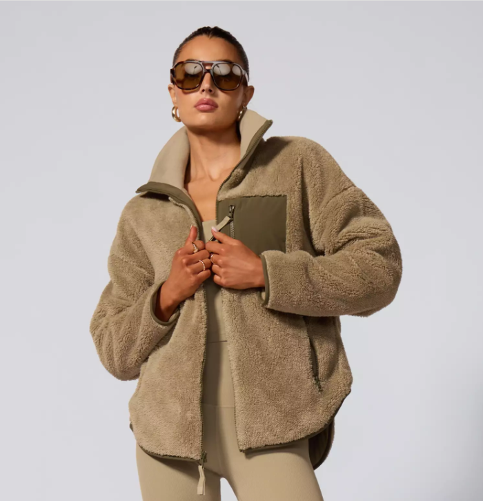 MPG Women's Sherpa Jacket -Silver Sage