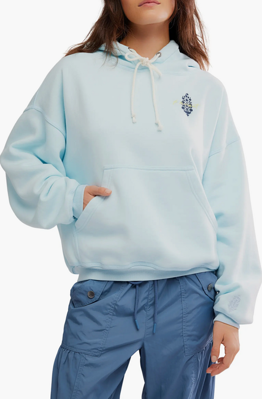 FP Movement Final Call Hoodie Retro Blue Combo