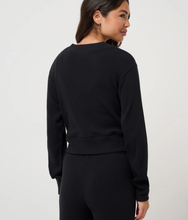 Travis Mathew Women's Evening Retreat Cardigan Black