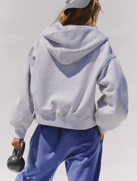 FP Movement A Cut Above Classic Zip / White Heather