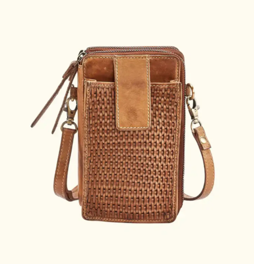 Milo Ella Leather Phone Bag -Various Colors