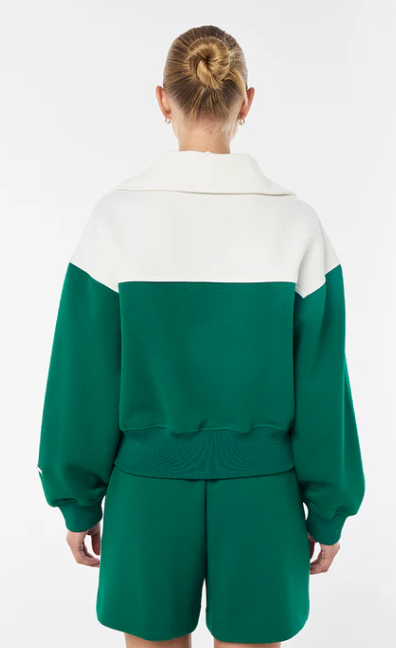 P.E. Nation Triumph Jacket Green/Whisper White