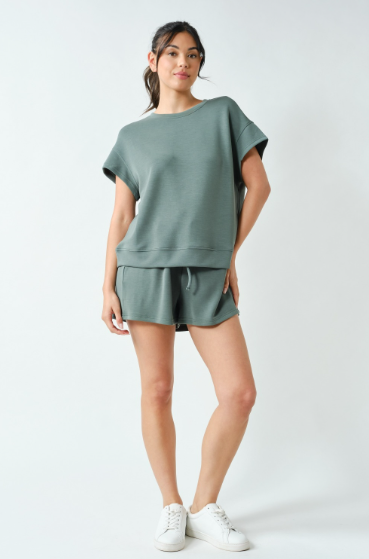 Sweet Soles Laguna CloudScape Short Set | Eldergreen
